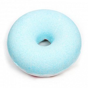 Бомбочка для ванны "Пончик" голубая, 100 г