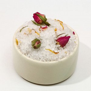 Соль для ванны с розой и календулой, 400 г