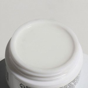 Гель-пластилин для декорирования ногтей, «KOMBI», 3-х фазный, 15мл, LED/UV, цвет белый/полупрозрачный (002)