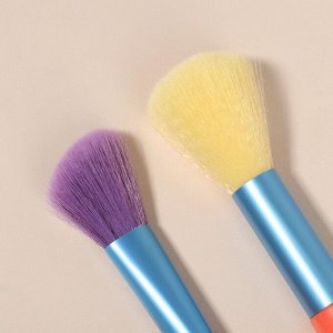 Набор кистей для макияжа «PENCIL», 5 предметов, разноцветные