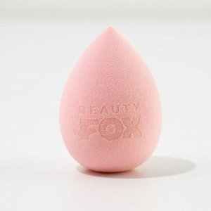 Спонж-капля Beauty Fox, увеличивается при намокании, цвет МИКС