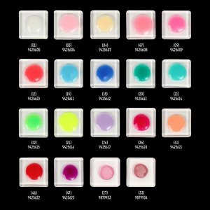 Гель лак для ногтей, люминесцентный, трехфазный, 8 мл, LED/UV, розовый (33)