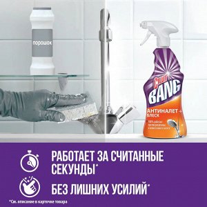 Силит Бэнг Средство дезинфицирующее для туалета "Антиналет+Блеск" 750 мл