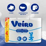 Veiro Туалетная бумага &quot;Домашняя&quot; 12 рулонов, 2-х слойная