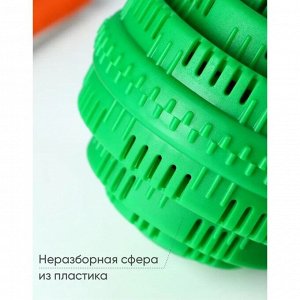 Шар турмалиновый для стирки белья, 7.5x7.5 см, зелёный