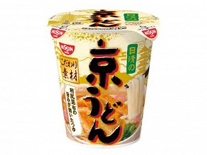 Суп-лапша NISSIN удон по-кансайски с саншо (японским перцем) с соевым соусом Марудайдзу 84гр