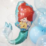 Шар Русалочка фольгированный