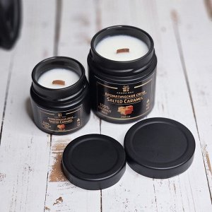 Ароматическая свеча SALTED CARAMEL из натурального кокосового воска AROMA BOX