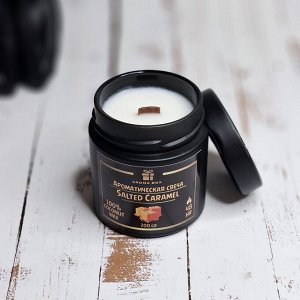 Ароматическая свеча SALTED CARAMEL из натурального кокосового воска AROMA BOX