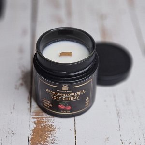 Ароматическая свеча LOST CHERRY из натурального кокосового воска AROMA BOX