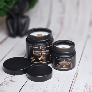 Ароматическая свеча TOBACCO VANILLE из натурального кокосового воска AROMA BOX