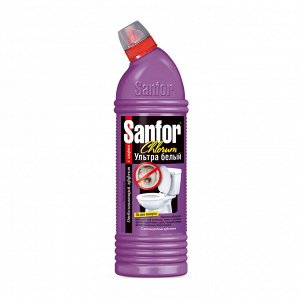 Sanfor Chlorum Чистящее средство Гель для очистки Ванн и Унитазов Хлор Санфор 750 мл