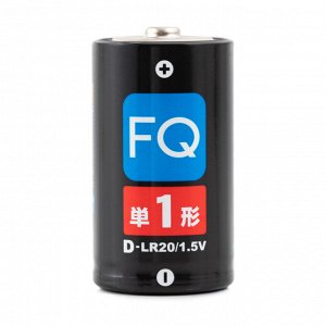 Батарейка щелочная D LR20 1,5V, FQ, 2 шт в уп