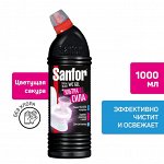 Средство-гель чистящее для туалета, Sanfor WC Special Black, 750 мл