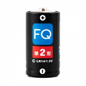 Батарейка щелочная С LR14 1,5V, FQ, 2 шт в уп