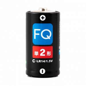 Батарейка щелочная С LR14 1,5V, FQ, 2 шт в уп