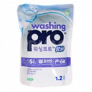 Средство для мытья посуды Washing Pro, мягкая упаковка, 1200 мл