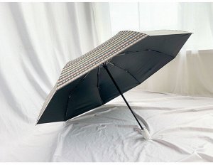 Автоматический зонт с 8-ю спицами, принт "сердечки"