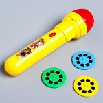Проектор-фонарик «Щенячий патруль», Paw Patrol красный