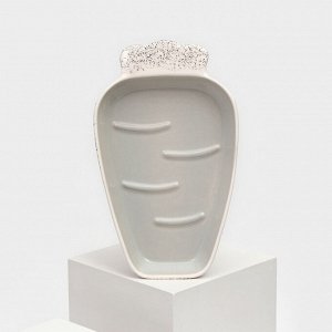 Форма для запекания керамическая "Хавидж", серая, 1 сорт, Иран