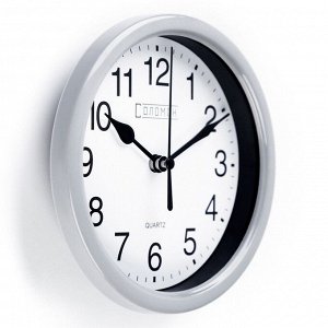 Часы настенные "Соломон", плавный ход, d-15 см