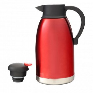 Термос-кофейник, 1.2 л, сохраняет тепло до 24 ч, красный