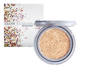 Тональник кушон для лица SPF увлажняющий оттенок Светло-бежевый Spa Treatment Glow Cushion SPF50+ PA