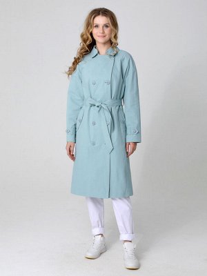 Плащ бирюзовый