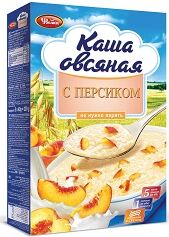 Каша овсяная Увелка персик 5*40г