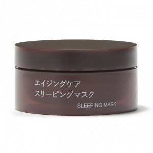 MUJI Aging Care Sleeping Mask - антивозрастная ночная несмываемая маска для лица
