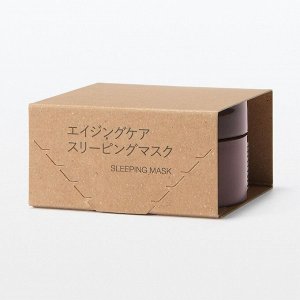 MUJI Aging Care Sleeping Mask - антивозрастная ночная несмываемая маска для лица