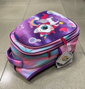 Рюкзак ранец школьный ортопедический для девочек розовый