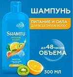 Шамту Шампунь для волос &quot;Питание и сила&quot; с экстрактами фруктов 300 мл