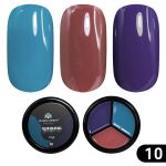 Гель-краска Solid color gel - 3, повышенной плотности 15 гр, French
