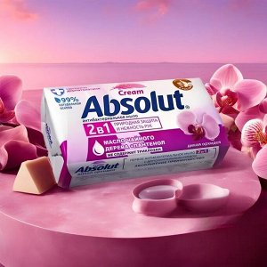 ABSOLUT Абсолют туалетно мыло 90гр Дикая Орхидея