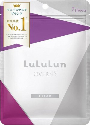 LULULUN Over 45 - подтягивающие маски для возрастной кожи с экстрактом корня ириса