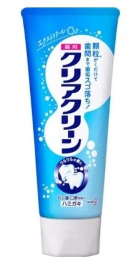 Зубная паста КAO "Clear Clean Extra Cool" с микрогранулами экстра свежесть, туба, 120 г, 1/48