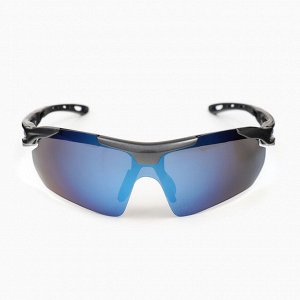 Очки спортивные «Мастер К», uv 400, ширина 14 см, дужка 14 см, линза 4.5x8 см