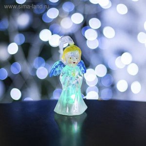 Игрушка световая "Ангел со свечкой" (батарейки в комплекте) 1 LED, RGB, цветной
