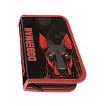 Пенал 2-х ств. 190х115 мм ПО-02 &quot;DOBERMAN&quot; большой Пчелка