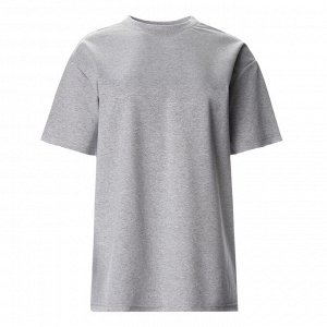 Футболка женская MINAKU OVERSIZE FIT: светло-серая