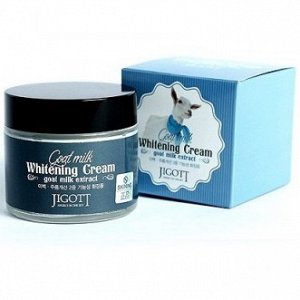 Отбеливающий крем с экстрактом козьего молока JIGOTT Goat Milk Whitening Cream, 70g