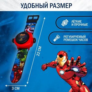 Часы с проектором «Мстители», Marvel