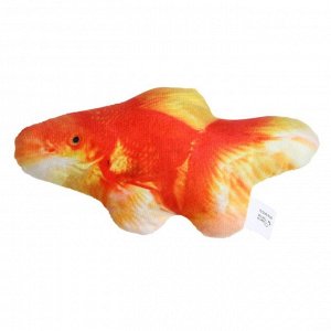 Игрушка для кошек с мятой «‎Золотая рыба»‎, 15,3 х 7,5 см