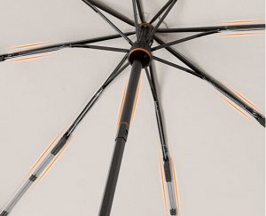 Автоматический зонт с 8-ю спицами, цвет черный