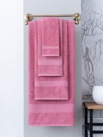 Полотенце Arya Однотонное 70X140 Miranda Soft Сухая Роза