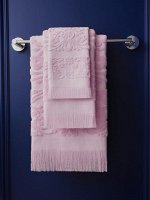 Полотенце Arya С Бахромой 30X50 Isabel Soft Пудра