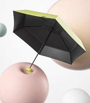 Механический зонт с 6-ю спицами, цвет бежевый