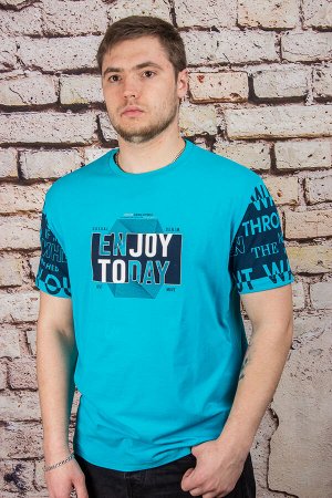 Футболка 23506 бирюзовый TOMNIXX
