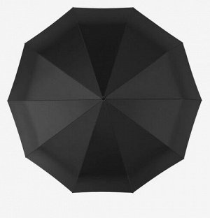 Автоматический зонт с 10-ю спицами, с фонариком и чехлом, цвет черный